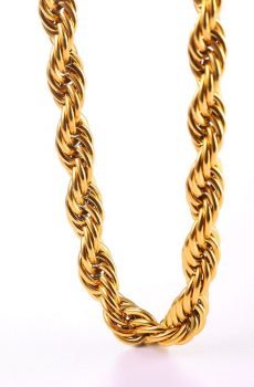 Thick Twisted Rope Braided Men's Chain